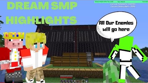Awesamdude Shows The Prison In Dream SMP😱😱  (ft. Antfrost & Dream)