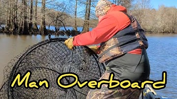 Man Overboard, Hoop Net Fishing