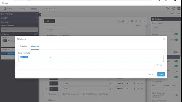 Question Skip or Display Logic in Dynata Survey Authoring (Cmix)
