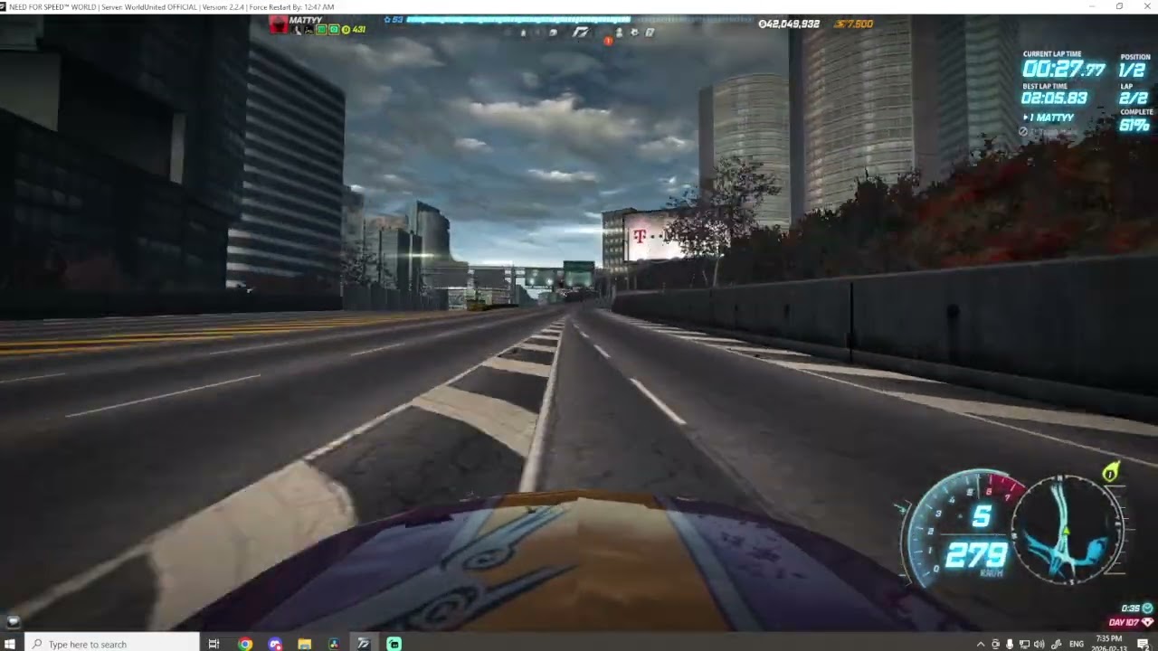 NFS World WorldUnitedGG Weekly Time Trial Ford Shelby Terlingua Mustang (S-197 I) #nfsworld #cars