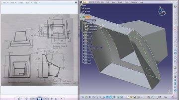 Catia V5 Tutorial|How to Create Monitor Cover|Simple steps with GSD and PDW|Subscriber
