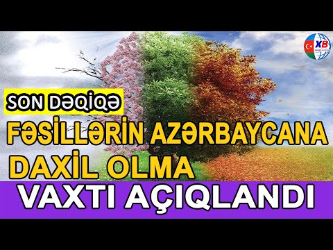 SON DƏQİQƏ! Fəsillərin Azərbaycana daxil olma vaxtı AÇIQLANDI