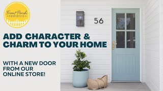 Add charm & character to your home with a new door. | Shop our door collection.