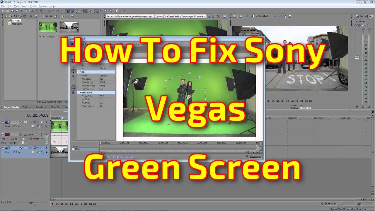 Sony vegas pro green screen not working How To Fix Sony Vegas Pro 13 Green Screen Problem