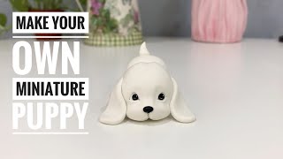 MAKE YOUR OWN MINI PUPPY | COMO MODELAR UN MINI PERRITO| @patriciasantoro0