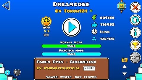 Dreamcore By: Torch121 100% (no coins) Geometry Dash