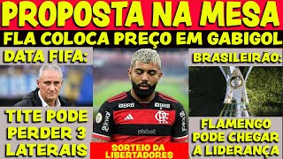 FLA COLOCA PREÇO PRA NEGOCIAR GABIGOL | FLAMENGO PODE PERDER 3 LATERAIS | MENGÃO PODE SER LÍDER E+