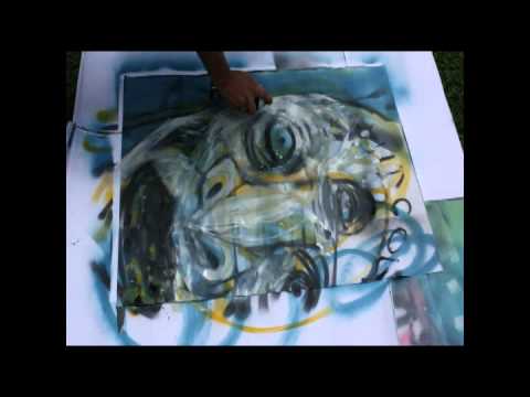 PINTANDO AFICHES.flv