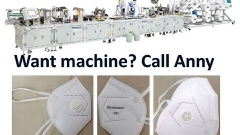 how to make N95 mask? richpeace mask machine make nose wire, headband, breathing valve automatically