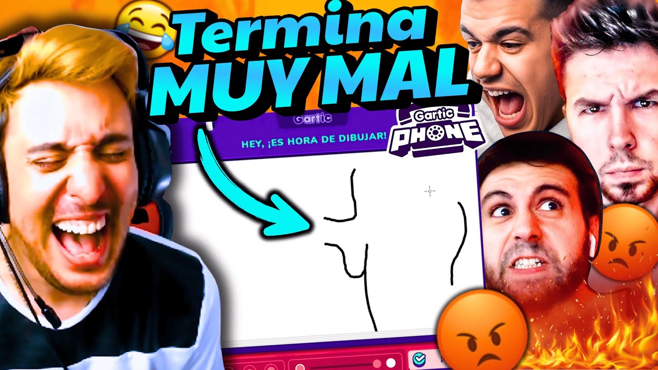 Fargan BANEA A TODOS con sus DIBUJOS FUNABLES en GARTIC PHONE 💀😂 | Recopilación