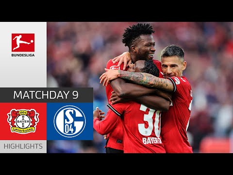 Bayer 04 Leverkusen - FC Schalke 04 4-0 | Highlights | Matchday 9 – Bundesliga 2022/23