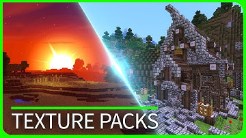 Minecraft PE - TOP 3 BEST TEXTURE PACKS with Download - iOS & Android MCPE 1.1 / 1.2 / 1.1.5