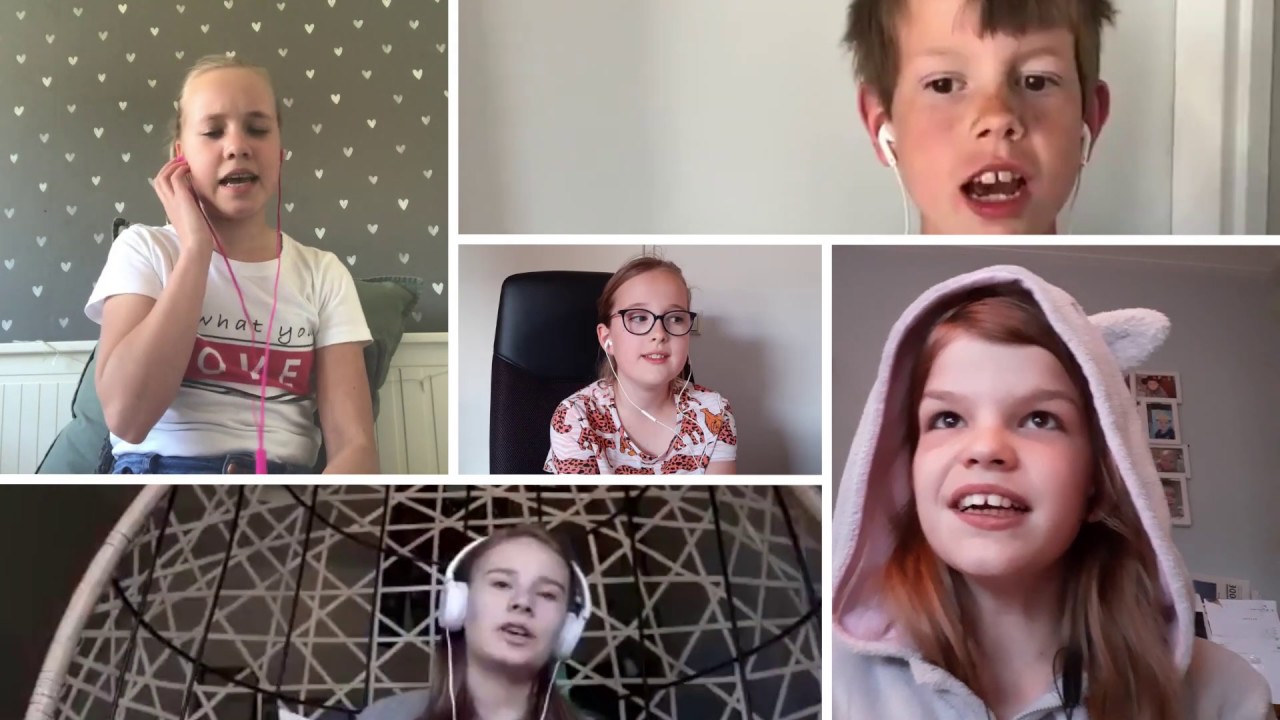 Geef het door aan iedereen! - Virtueel kinderkoor en tienerkoor 'de Jonge Luitjes'