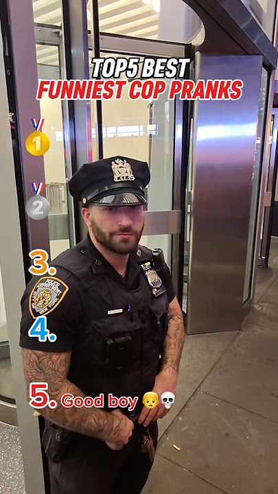 Funniest Cop Pranks Moments 😂