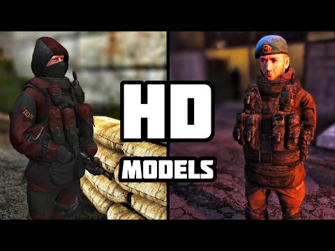 HD Models - Military, Duty, Freedom, Ecologists - Stalker Anomaly Addon Showcase