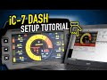 💬 How to set up your iC-7 Dash | TECHNICALLY SPEAKING