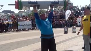 Александр Курак  (Беларусь) ,  бревно - 170 кг, \
