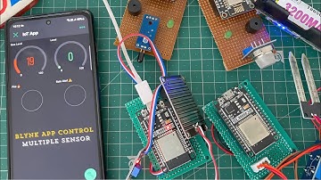Home Automation System using multiple ESP32 with Blynk | IoT projects