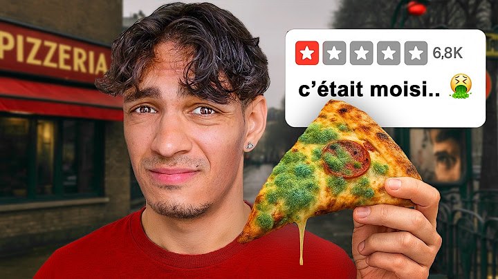 Je teste les PIRES PIZZAS de Paris (Notes 1 étoile) 🍕