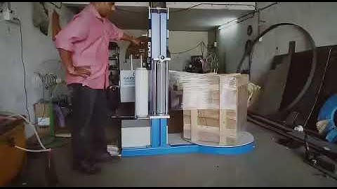 Manual Pallet  stretch wrapping machine