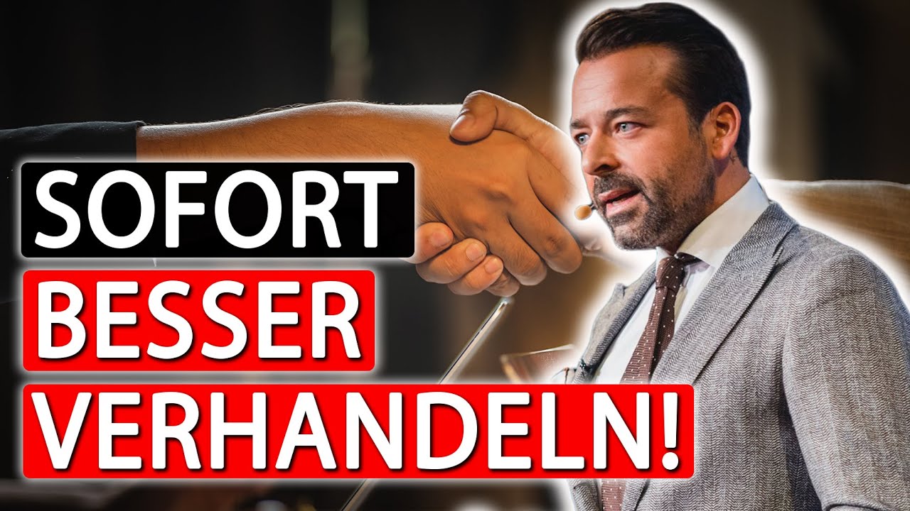 Jack Nasher Sofort besser verhandeln Tipps vom Profi! YouTube