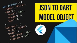 Converting JSON value into dart class objects | JSON serialization | Flutter and dart Extensions