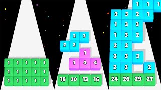 Cube Crusher 3D (Voodoo) - Number Blocks Game screenshot 2