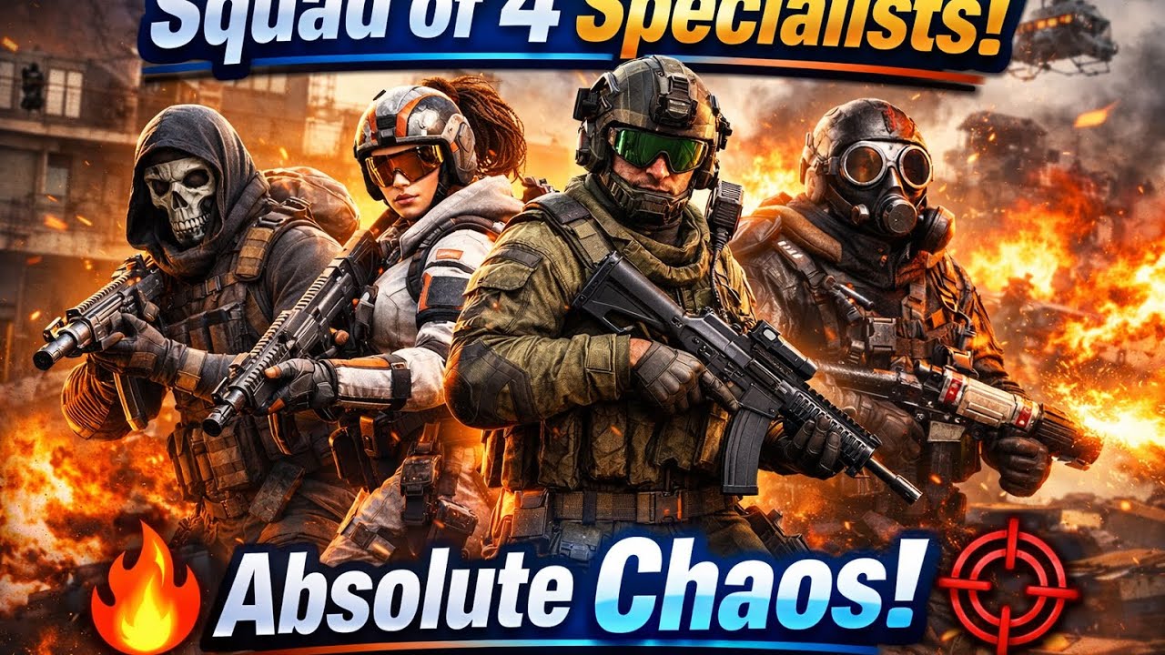 COD: Warzone SPECIALIST squad 4 (PS5) - YouTube