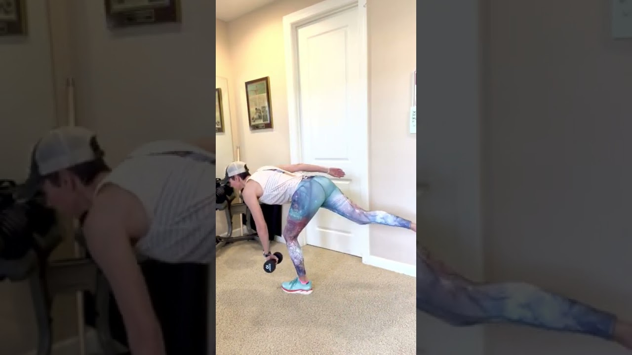 Single leg dead lifts