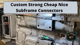 1966 Mustang Restoration Pt. 34 Custom Sub Frame Connector (Pt 1)