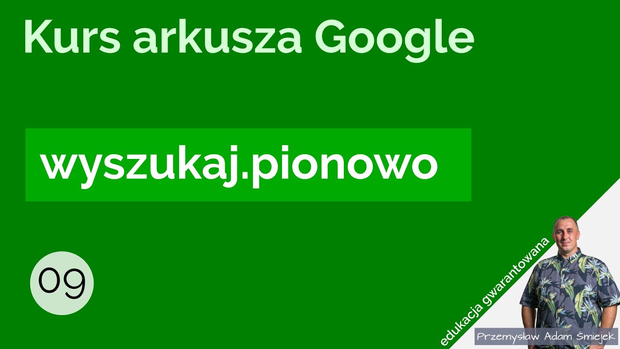 Przeliczanie punktów na ocenę – Arkusz kalkulacyjny (Google) – cz. 9