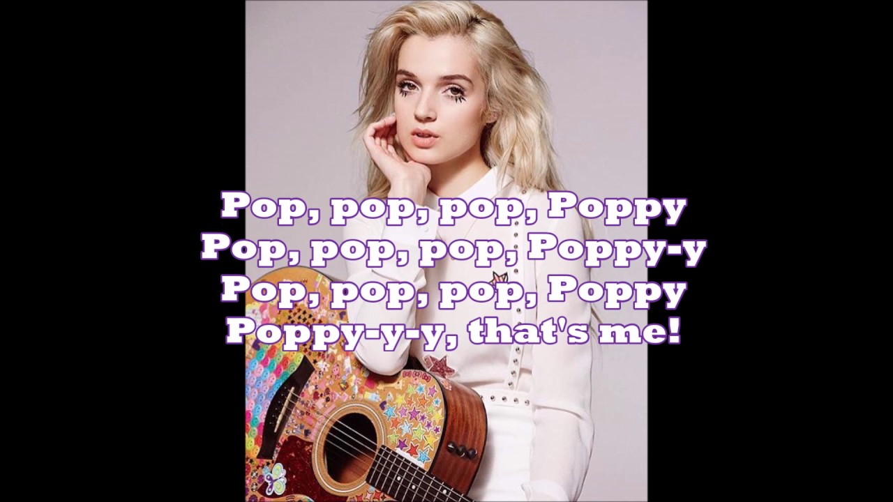 That Poppy I'm Poppy (Lyrics) YouTube