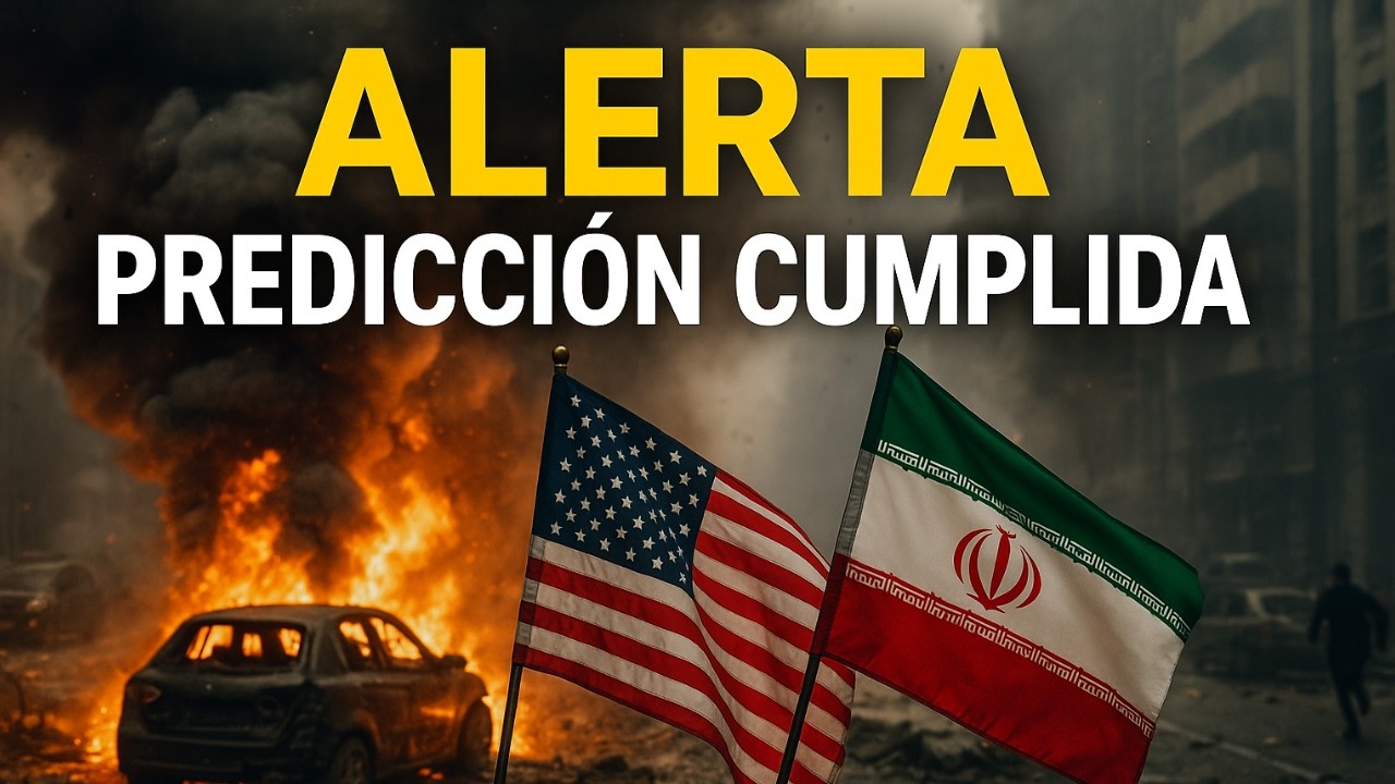 PREDICCIÓN CUMPLIDA... EEUU ATACA A IRÁN