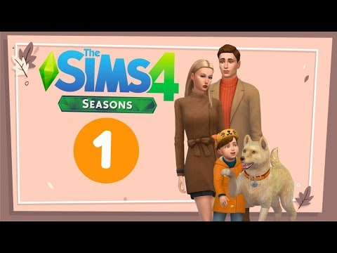 The Sims 4 Времена Года. ツ Родители как дети. - #1