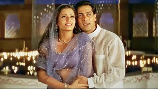 Chand Chupa Badal Mein 4K Hd Video Song | Alka Yagnik, Udit Narayan | Salman Khan, Aishwarya Rai