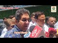ब्रिच कँडी हॉस्पिटलच्या बाहेरून Dr Pratit Samdani & Anand Bhosle