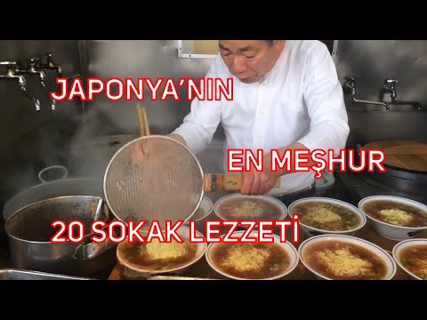 Japonya'nın En Meşhur 20 Sokak Lezzeti