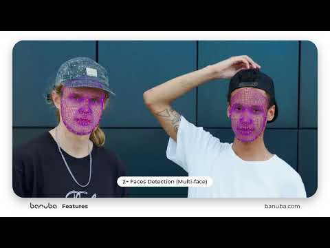 Multi Face Detection (2+) Face AR SDK | Banuba