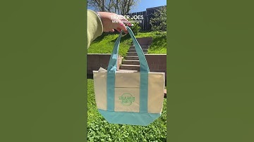 NEW TRADER JOE’s MINI TOTE #traderjoes #traderjoesfinds #trendy