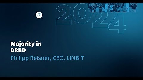 Majority in DRBD | Philipp Reisner