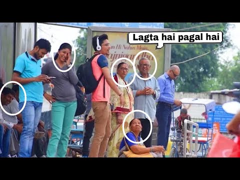 Singing Badly In Public (bhag bhag DK BOSS)| Funny Prank Video By ANS Entertainment |Pranks in INDIA