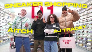 Information Sneaker Shopping with Aitch & AJ Tracey (FIRST LOOK AT AJ5 REIMAGINED METALLIC BLACK!!) Update