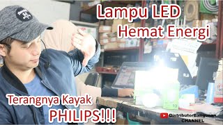 UJICOBA LAMPU LED HPL 3WATT VS 1WATT LEBIH TERANG YANG MANA