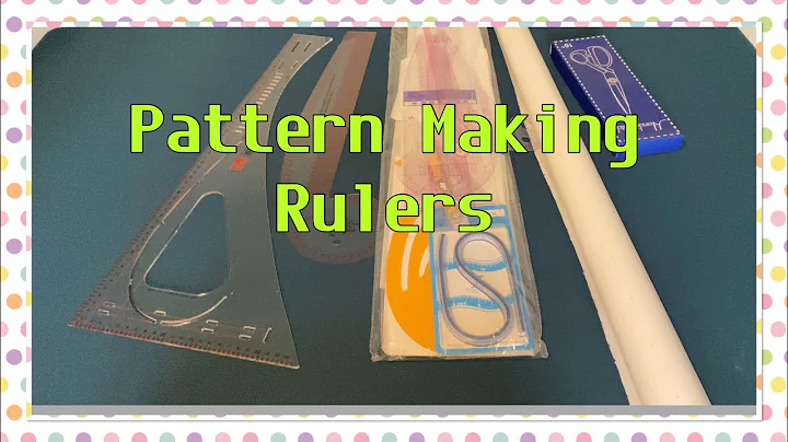 Materials and Rulers to Draft Dress Patterns