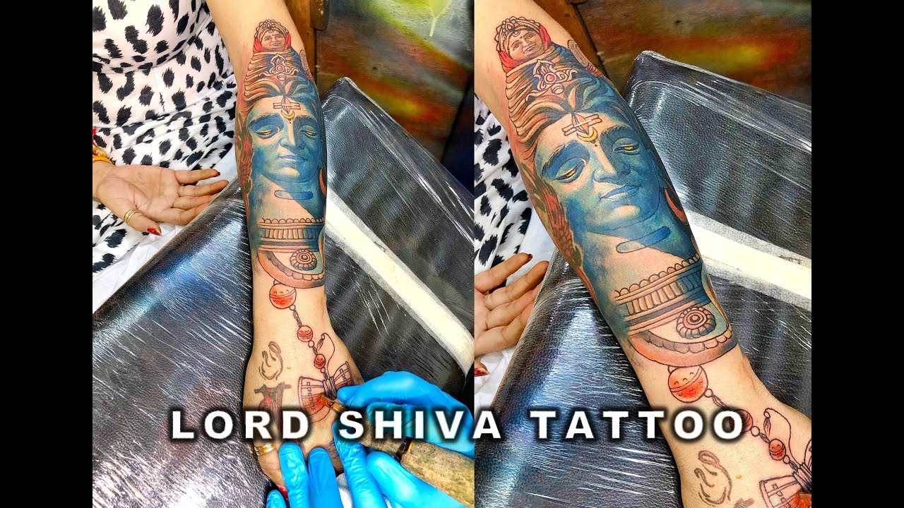 Mahadev Tattoo | Lord Shiva | Bhawani Maa Kinnar - YouTube