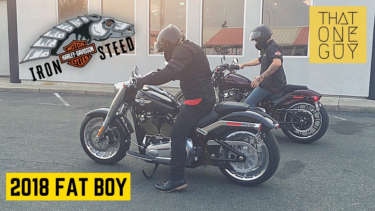 2019 Harley Davidson Fat Boy test  ride the classic 