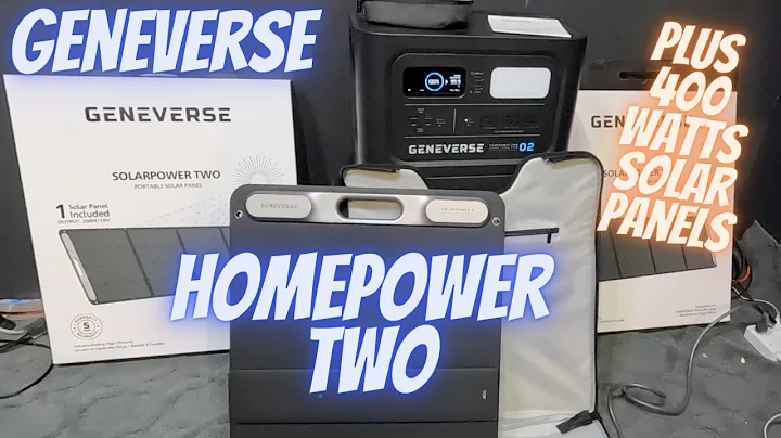 Never be left in the dark: Geneverse HomePower Two Pro Backup Power Supply