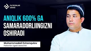 Aniqlik 600% Ga Samaradorliingizni Oshiradi