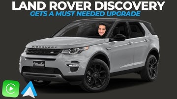 LANDROVER DISCOVERY GETS APPLE CARPLAY + ANDROID AUTO (FULL INSTALLATION).