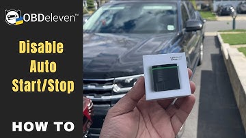 How to Disable Auto Start/Stop on a VW or AUDI using OBD11